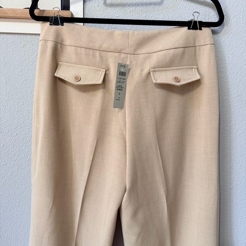 Vintage Cache Tan Wide Leg Women's Pants NWT - Picture 6 of 12